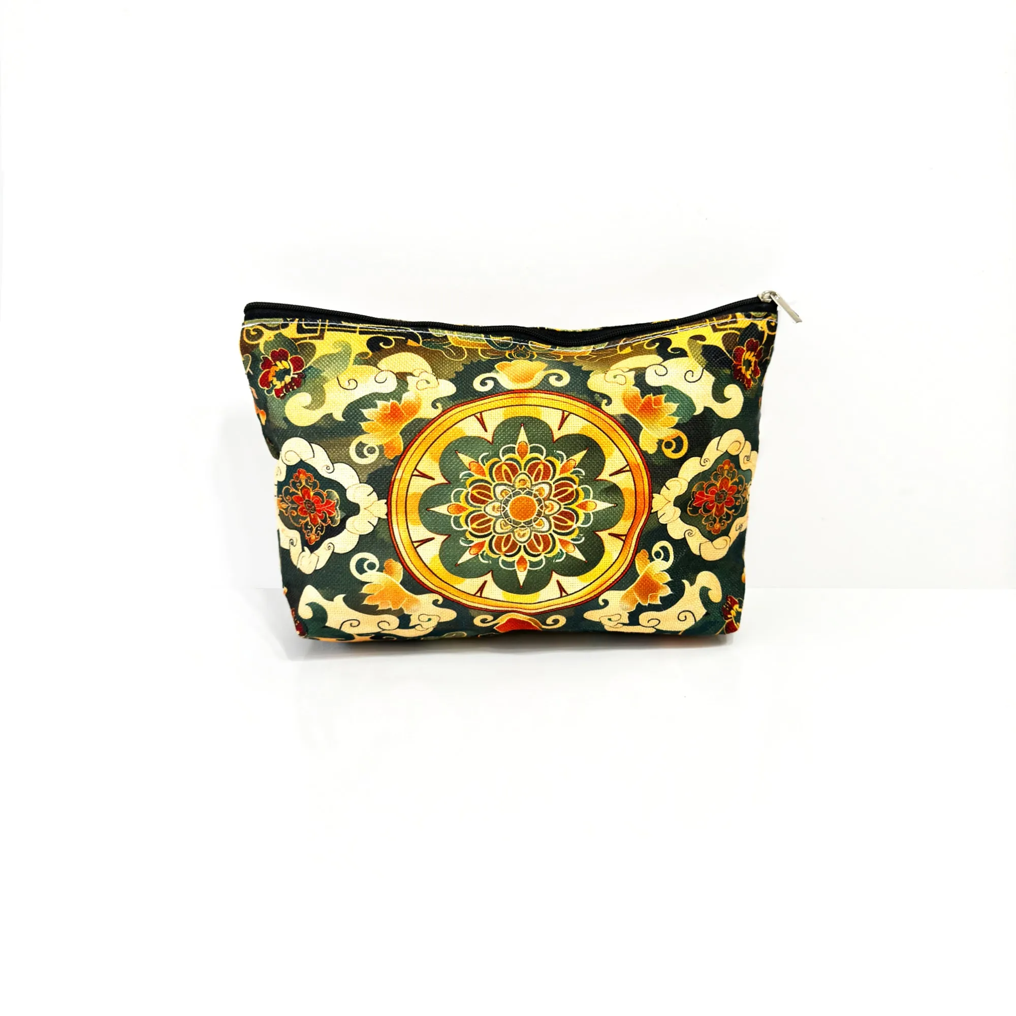Vibrant Boho Toiletry Organizer Pouch Bag