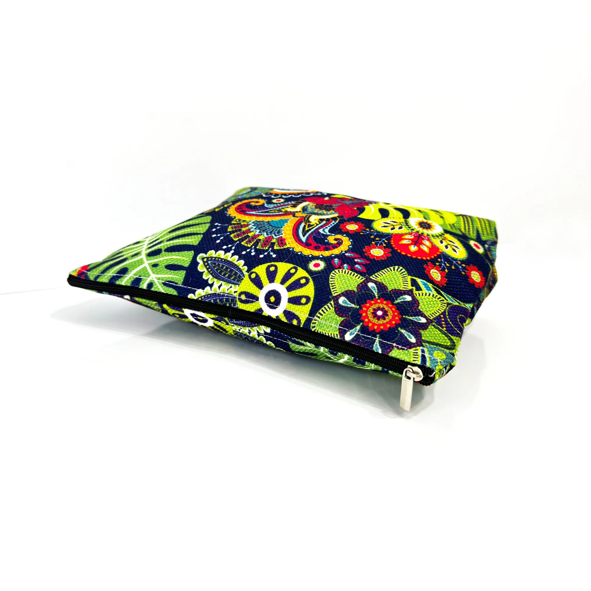Vibrant Boho Toiletry Organizer Pouch Bag