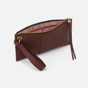 Vida Wristlet in Pebbled Leather
